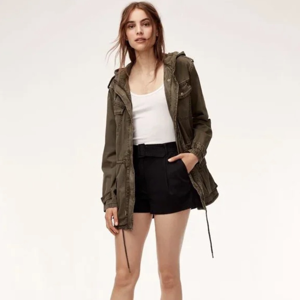 Aritzia Grey Utility Jacket